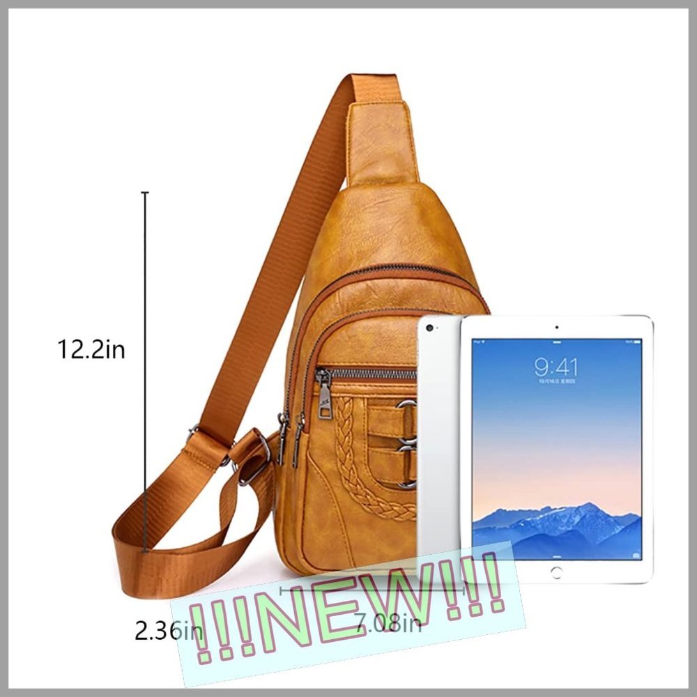 New~~~ Sling Backpack Chest Crossbody Shoulder Bag Travel Daypack for Men - Picture 6 of 6